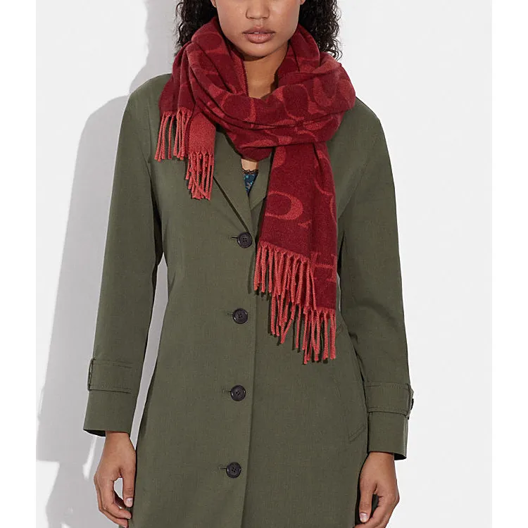 COACH Knit Scarves Women's-1