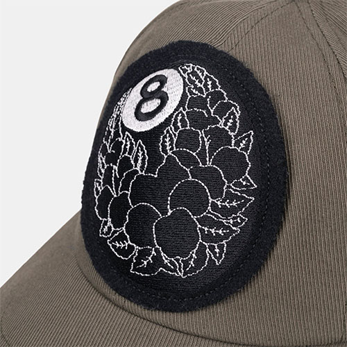帽子 STUSSY DRIES VAN NOTEN 8BALL PATCH CAP Stussy X Dries Van Noten 8 Ball Patch Cap - POIZON