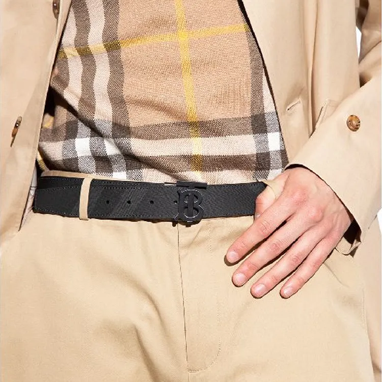 Burberry Leather Belts Men-2