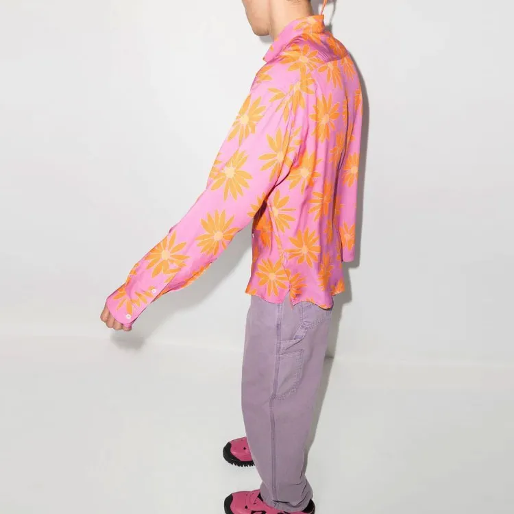 Jacquemus La Chemise Simon Floral-print Shirt-3