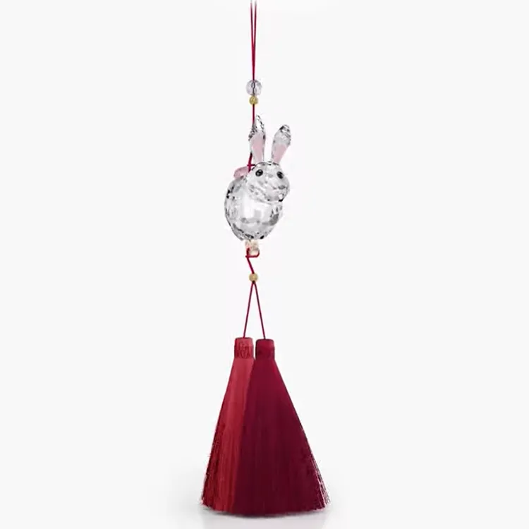 Swarovski Asian Symbols Pendants Women's Red-2