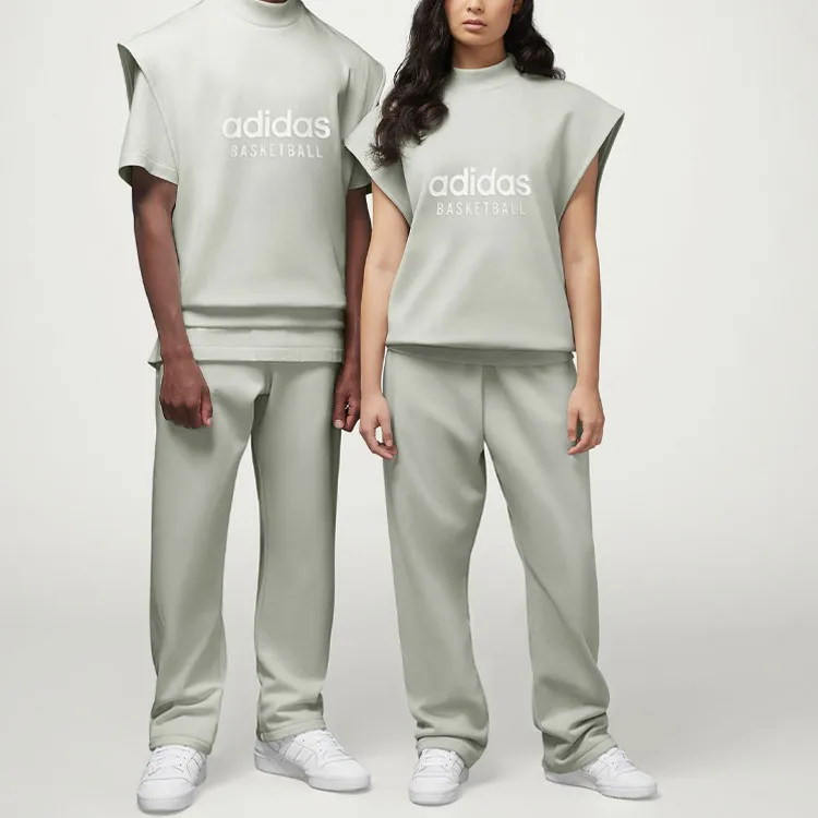 Adidas Chapter 02 Knitted Sweatpants Unisex Halo Green-2