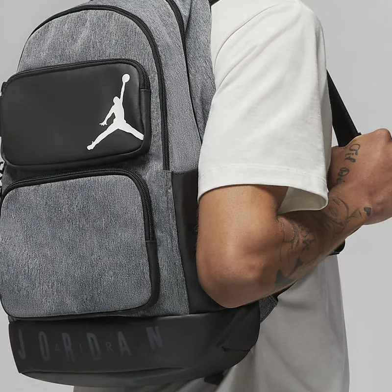 JORDAN Large Backpack Carbon Heather-4