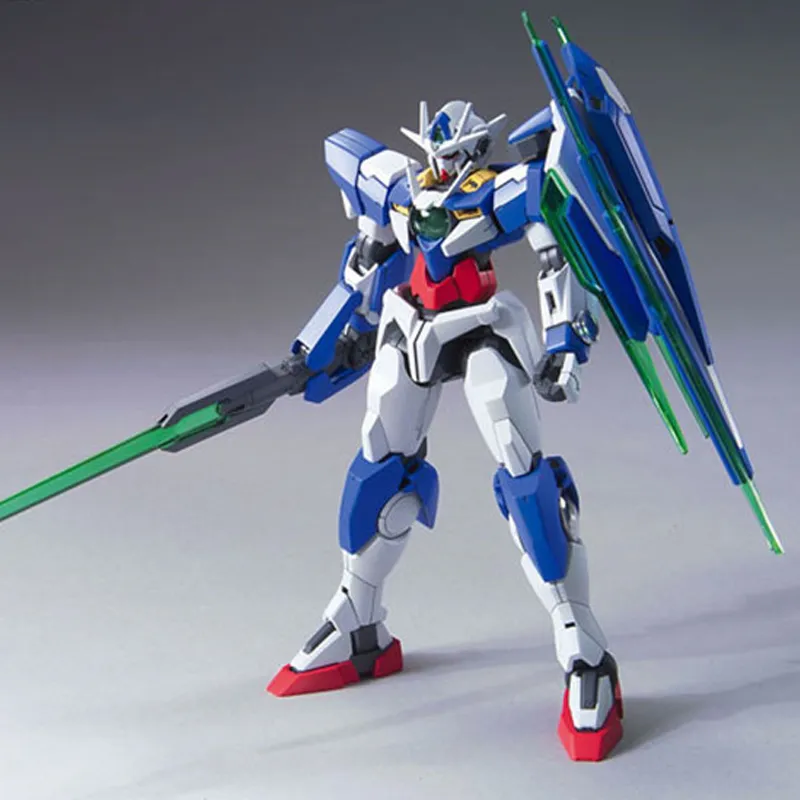 BANDAI HG Mobile Suit Gundam 00 The Awakening GNT 0000 Quantum Type Gundam 00 Of The Pioneers Model Kits-1