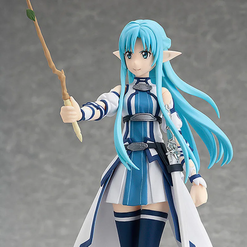 MAX Factory Asuna/Kikuchi Asuna Figma Sword Art Online Asuna Alo Water Elf Action Figure 13.5cm Scale Figures-1