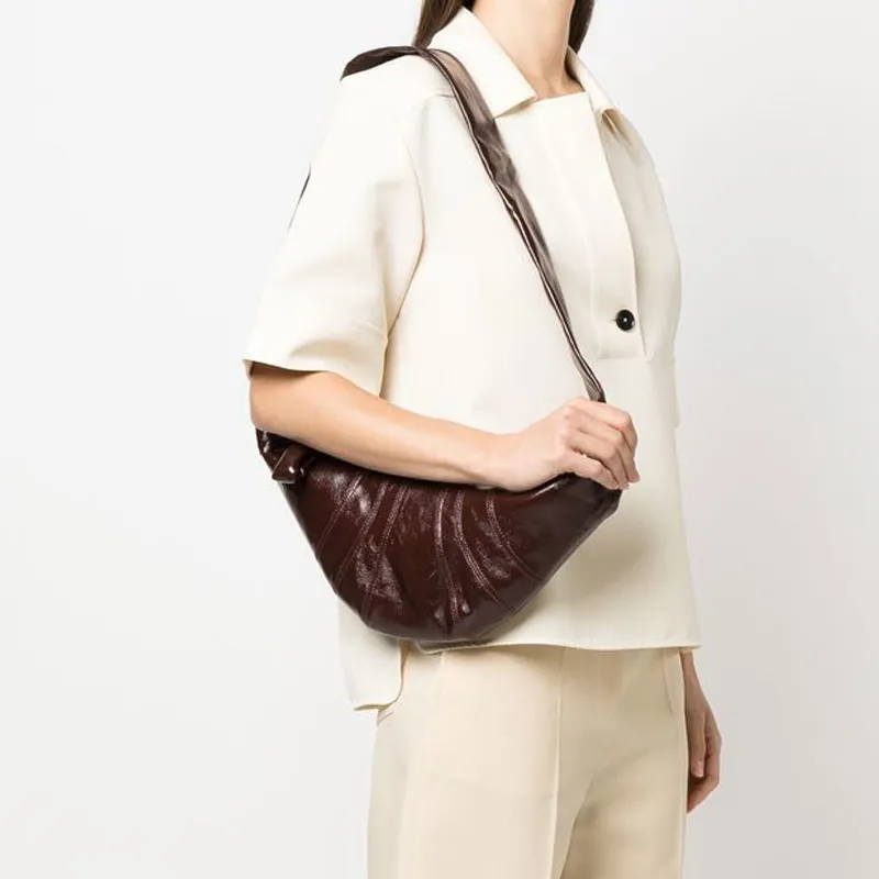 Studio Nicholson Black Calfskin Slide Shoulder Bag
