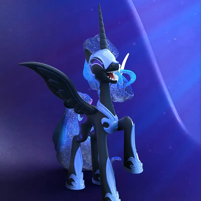 Mighty Jax My Little Pony Half Anatomy Nightmare Moon Trendy Figures 22cm-1