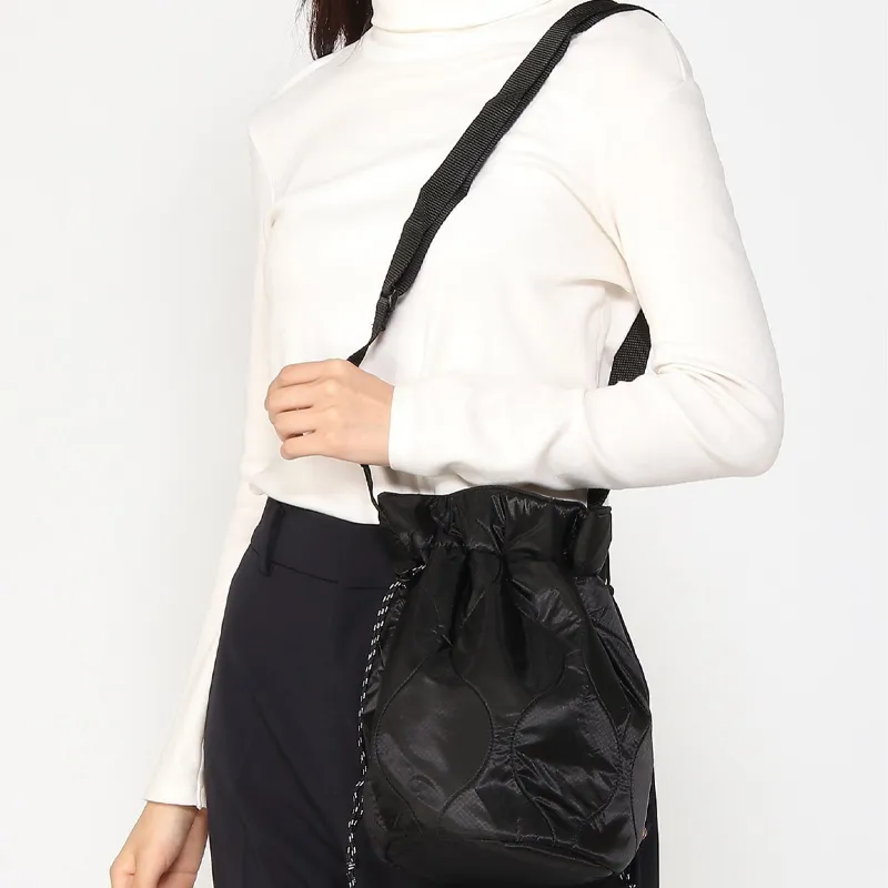 Dickies Nylon Bucket Bags Shoulder Bag Crossbody Bag Regular Unisex Black-3