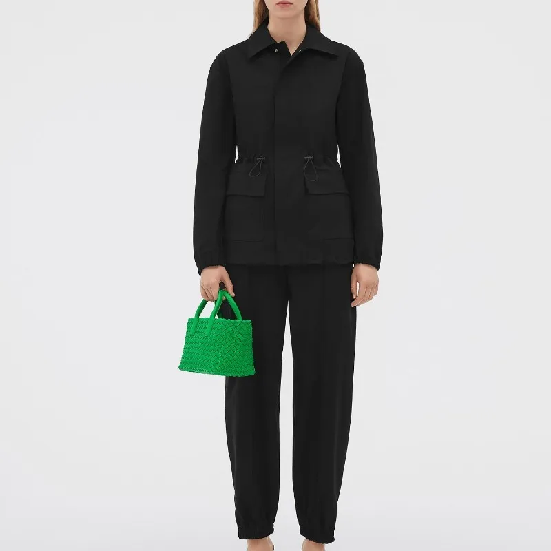 Bottega Veneta Cabat Intreccio Tote Bag Mini Parakeet-5