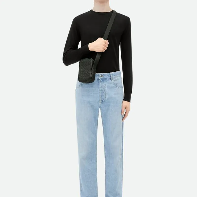 Bottega Veneta Intrecciato Zipped Phone Pouch-4