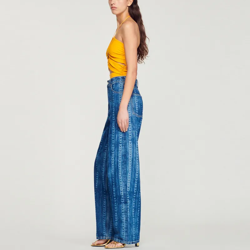 Sandro Jeans Women's Denim Blue-2