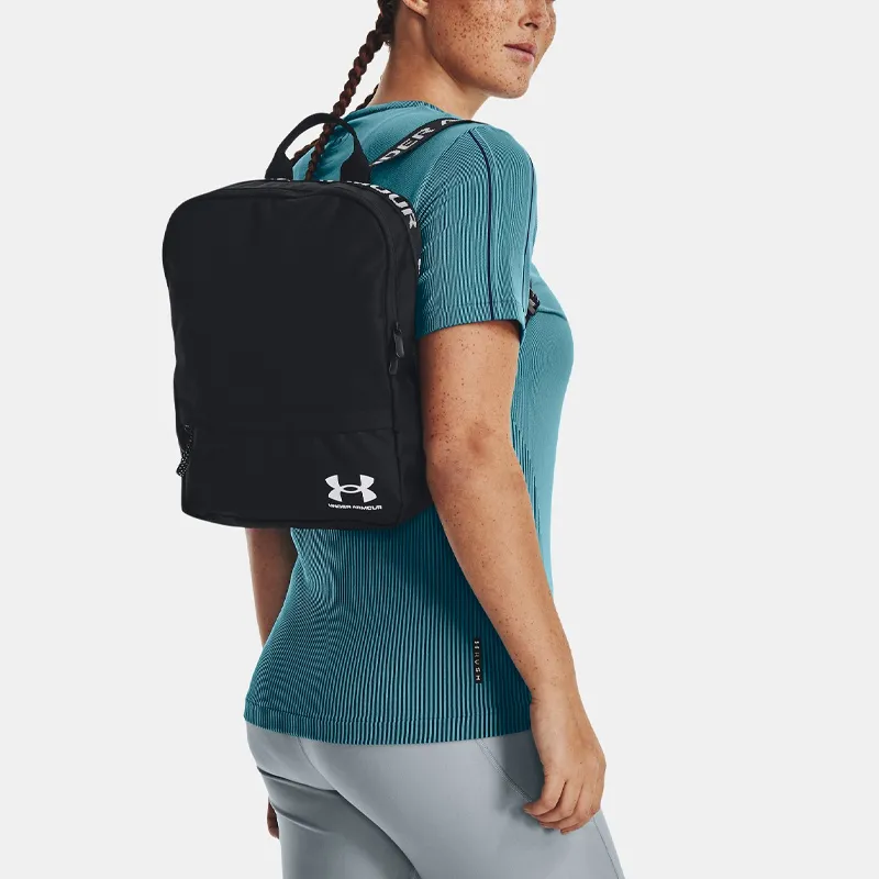 Under Armour Polyester Backpack Small Size Unisex Black-2
