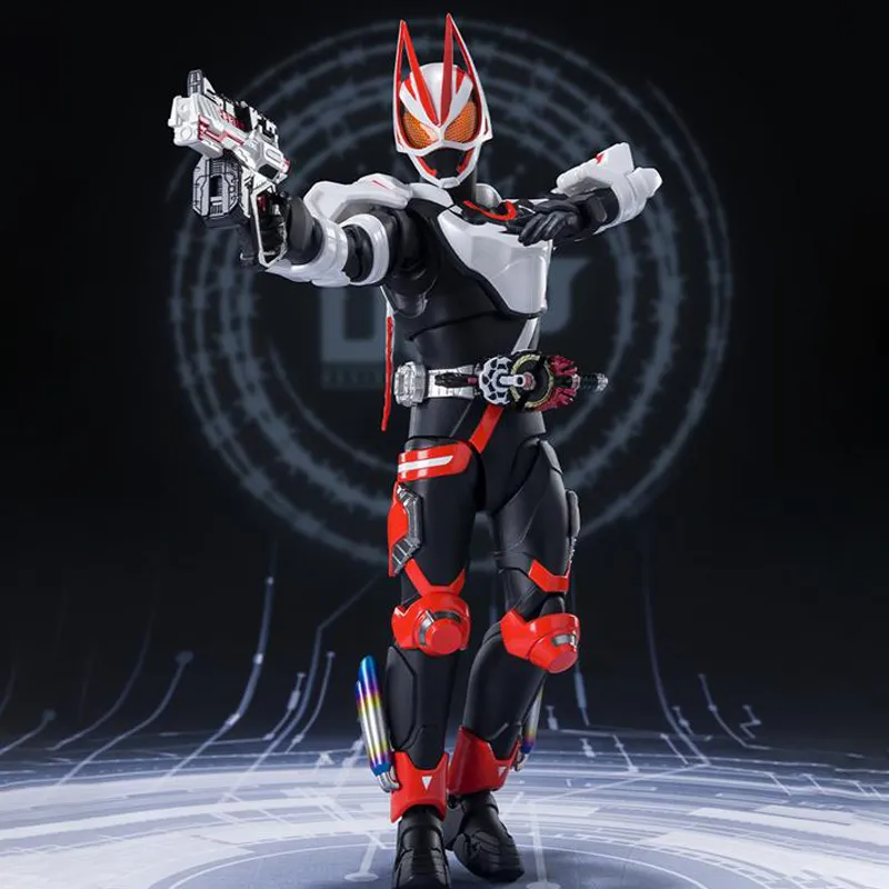 BANDAI Shf Kamen Rider Characters Geats Extreme Fox Magnum Propeller Shape Action Figures-1