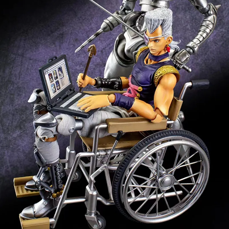 MEDICOS JoJo's Bizarre Adventure Characters Gold Trend, Jean Pierre, Polynarev Action Figures Reissued Version-1