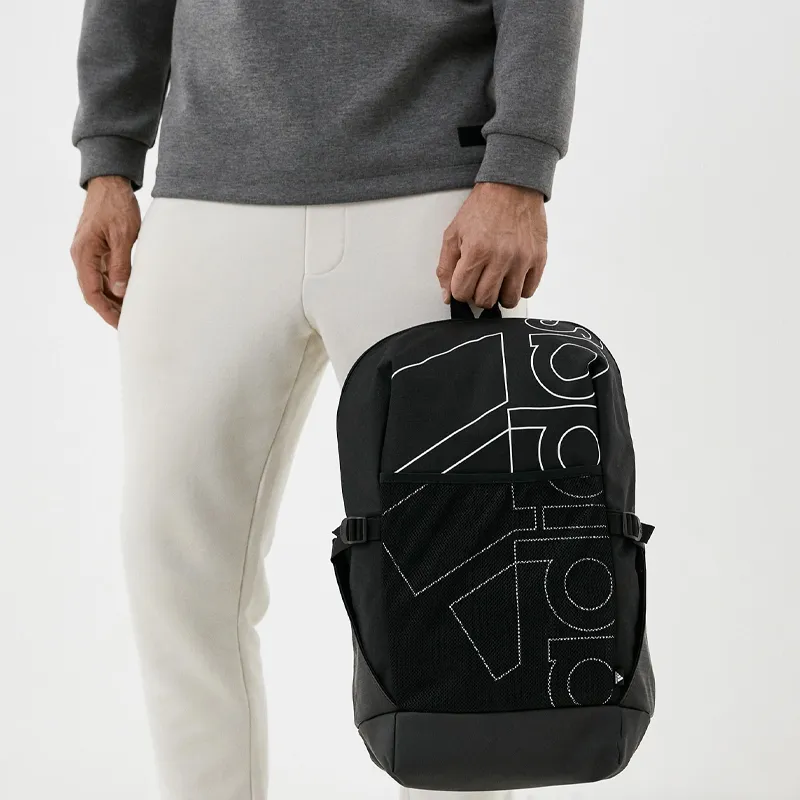 Adidas Response Polyester Backpack Regular Unisex Black-3