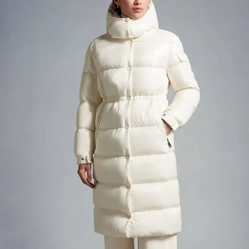 Moncler Down Jacket Women's White-2