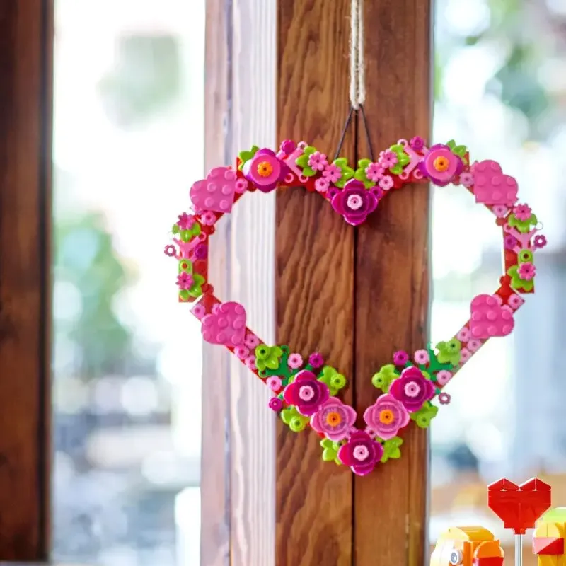 LEGO Heart Ornament Building Blocks 40638-3