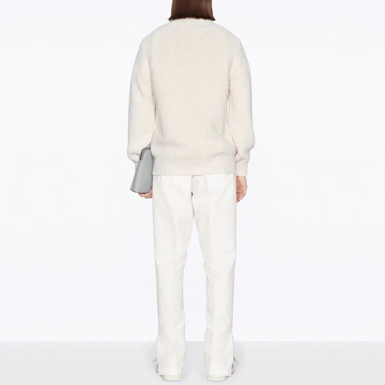 DIOR Quarterly New Products Sweaters Men White-3