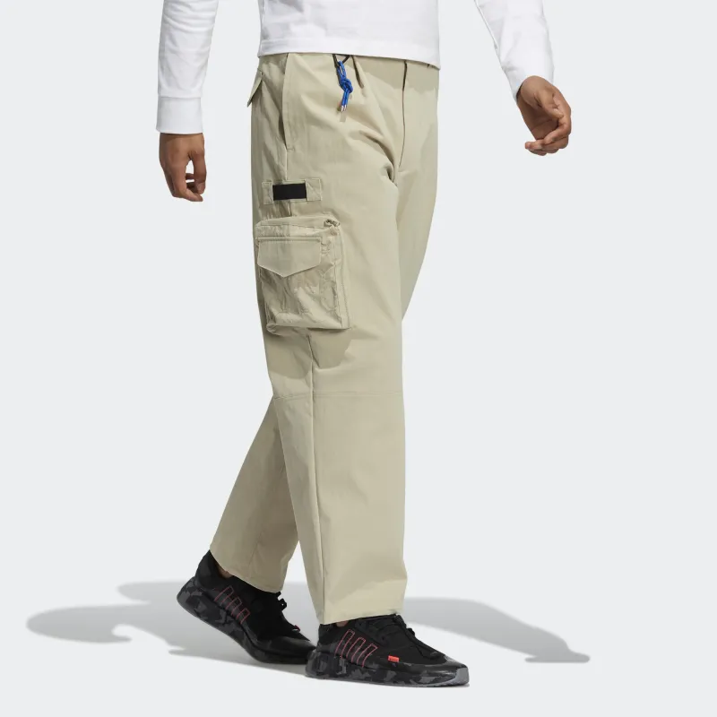 Adidas Originals Knitted Sweatpants Men Grassland Brown-3