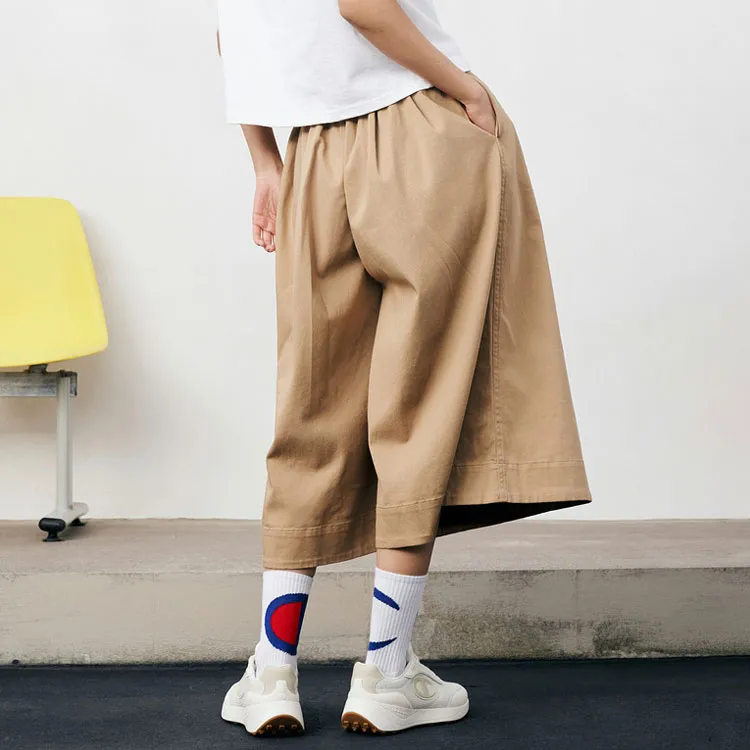 Champion Straight Moderate Sweatpants Japan Version Women's Khaki-3