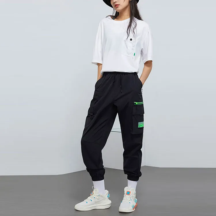 ANTA Cargo Pants Men Black-3