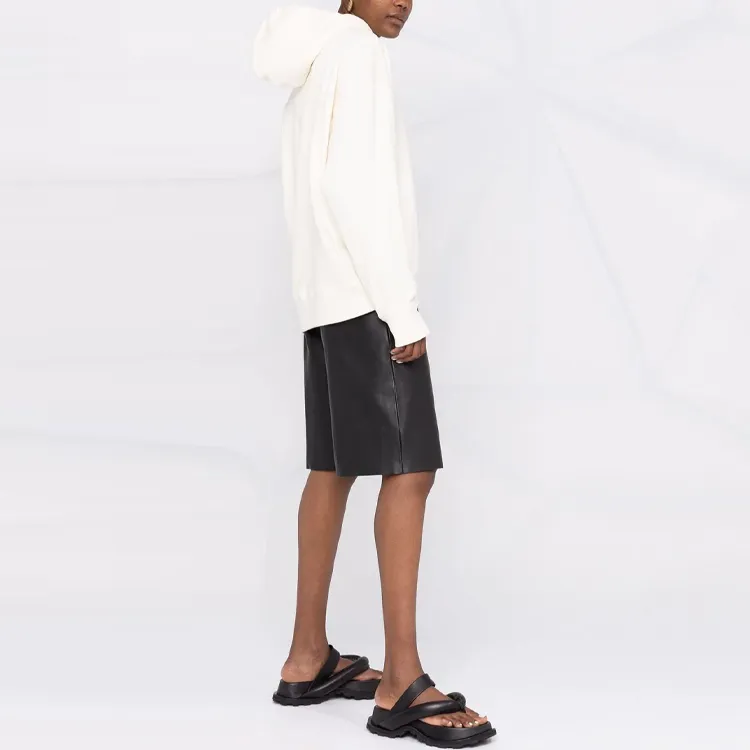 JIL SANDER + Logo print Hoodie-3