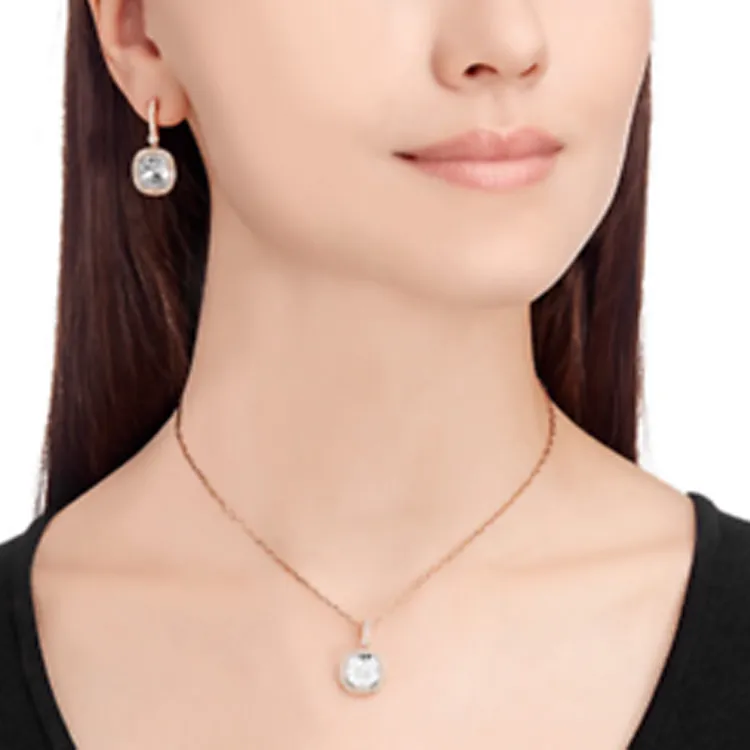 Swarovski Stainless Steel Necklaces Women's-3