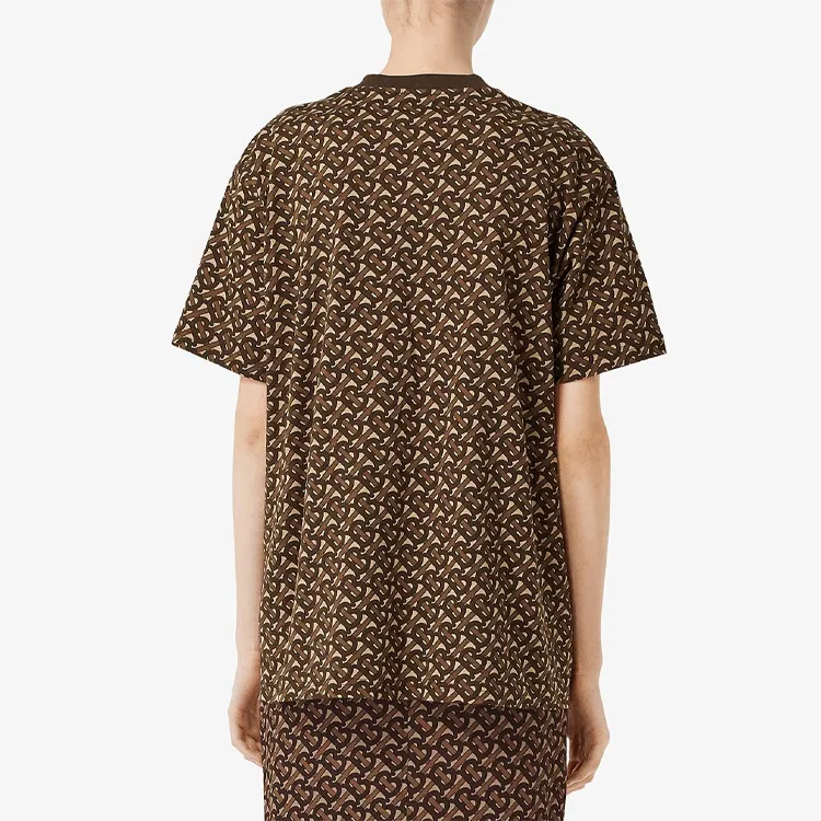 Burberry T Shirt Women's Saddle Brown-3