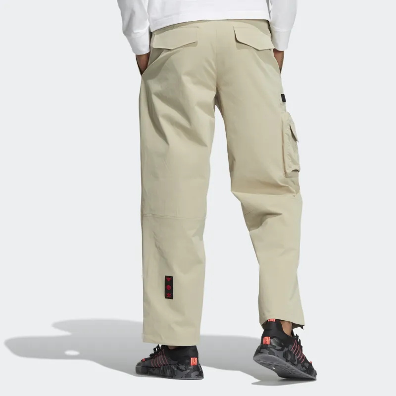 Adidas Originals Knitted Sweatpants Men Grassland Brown-2