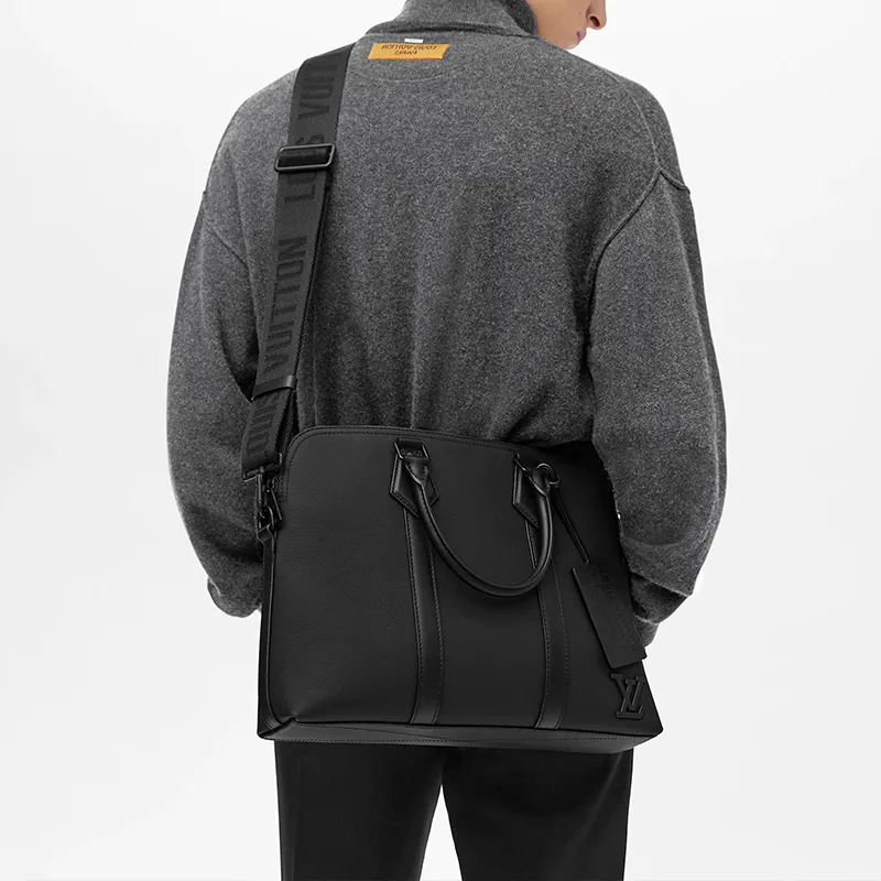 LOUIS VUITTON Takeoff Briefcase-5