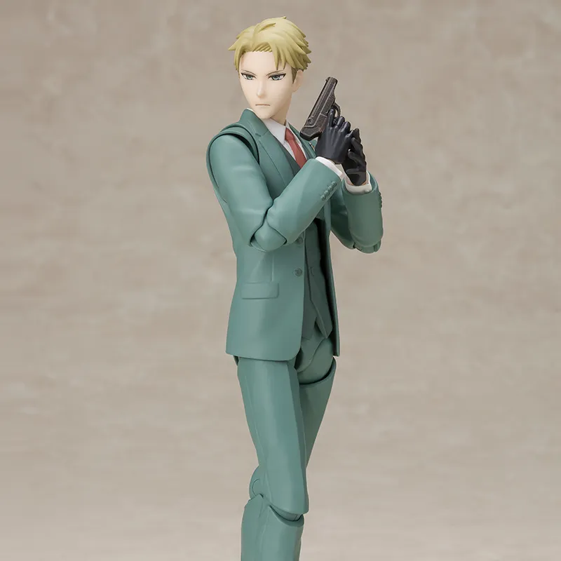 BANDAI Spy × Family Main Characters Bandai SHF SPY X FAMILY Lloyd Fogg Action Figures 17cm-3