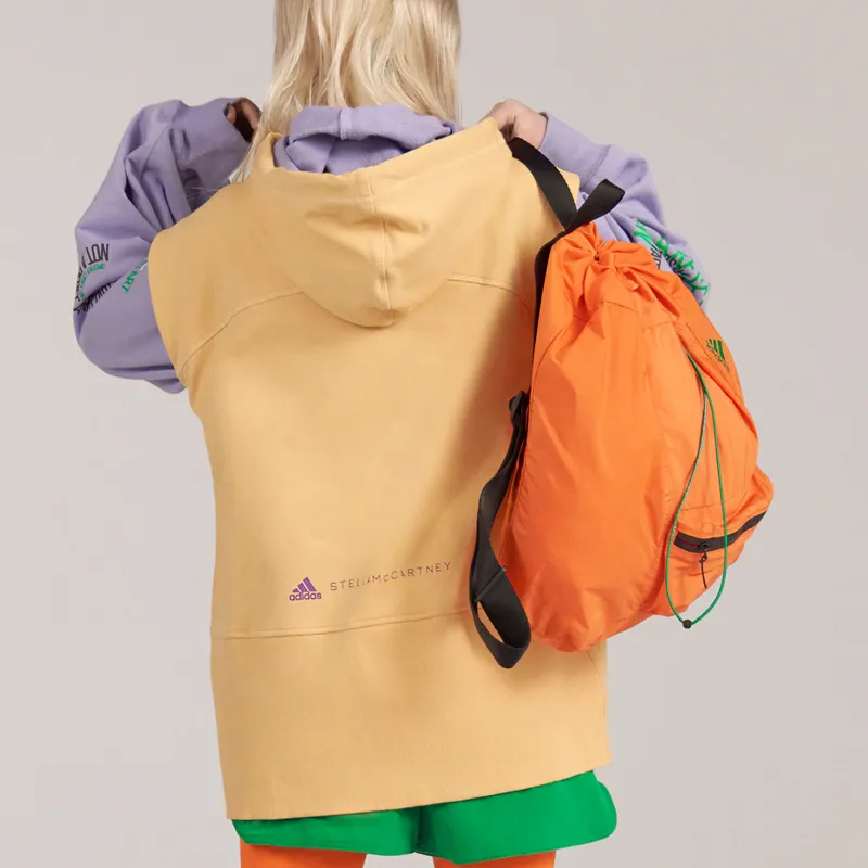 Adidas Recycled Polyester Backpack Regular Women's Semi Impact Orange/Black/Green-6