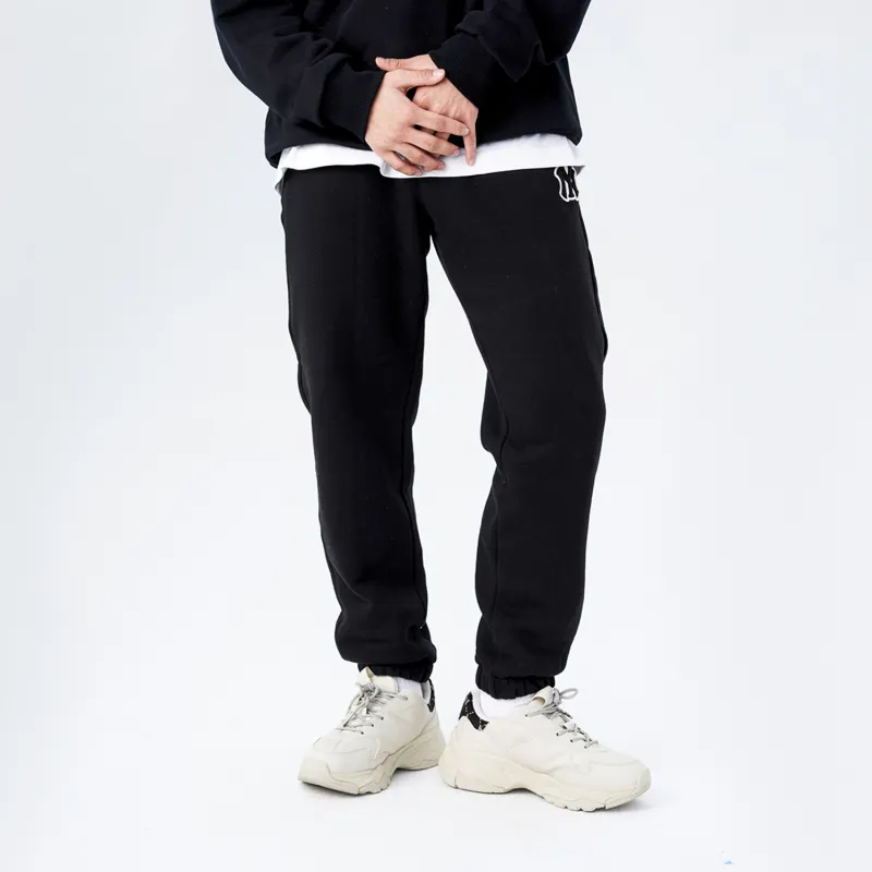 MLB New York Yankees Knitted Sweatpants Unisex Black-5