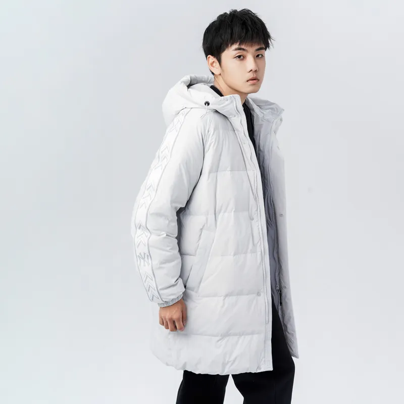 MLB New York Yankees Down Jackets Unisex Light Gray-5