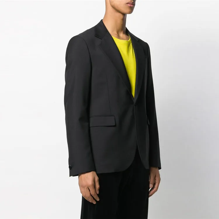 VERSACE VERSACE Business Suits Coats Men's Black-3