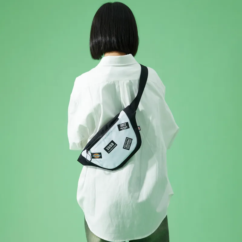 Dickies 100th Anniversary Polyester Sling Bag Fanny Pack Regular Unisex White-4
