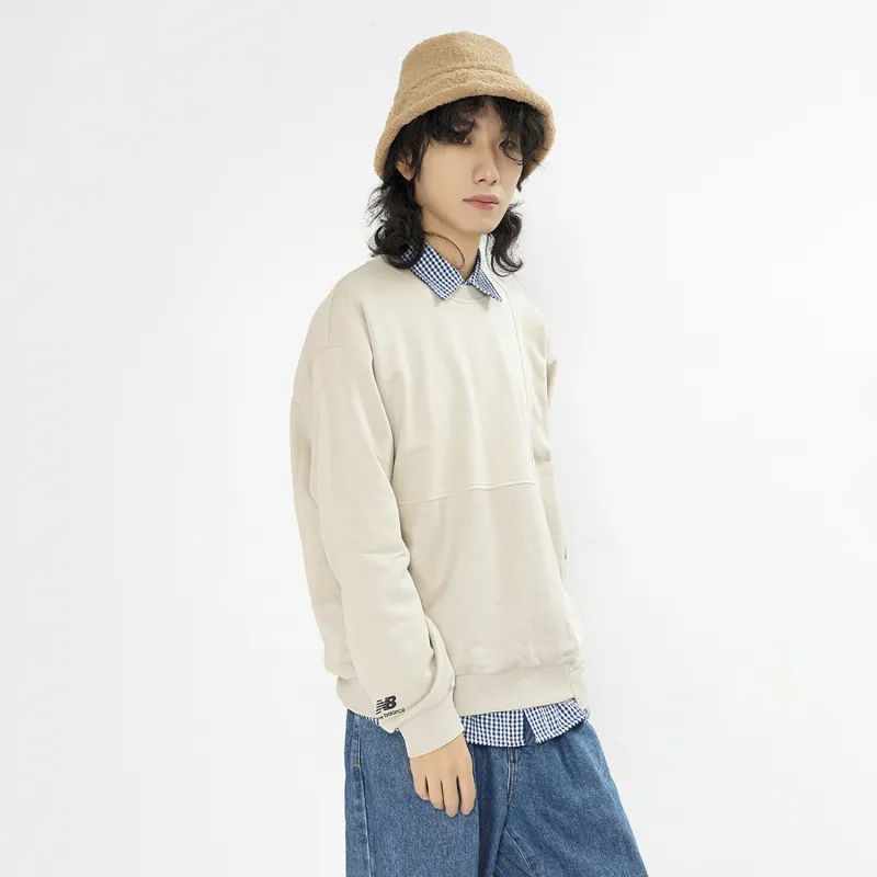 New Balance Sweatshirt Unisex Tea Brown-4