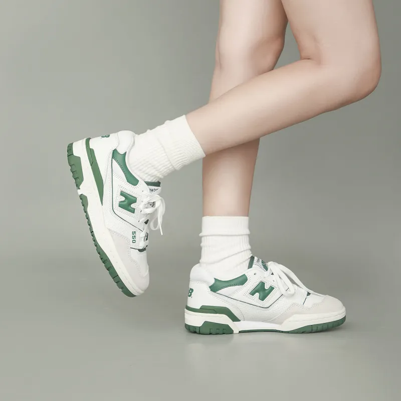 New Balance 550 White Green-5