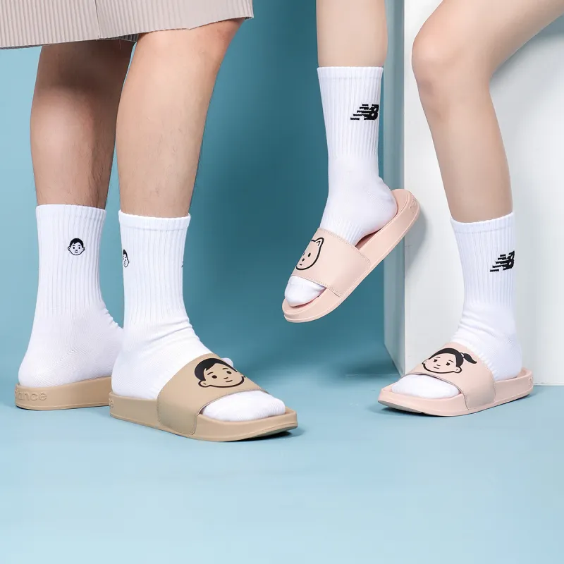 New Balance X Noritake 200 Slides 'Pink' Women's-7
