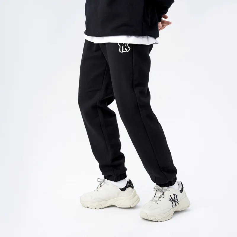 MLB New York Yankees Knitted Sweatpants Unisex Black-6