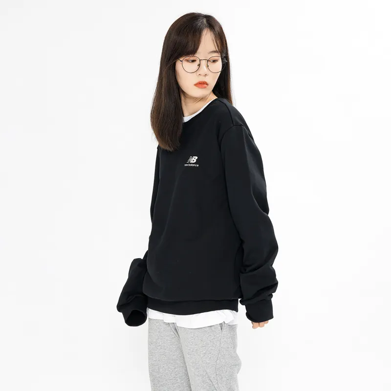 New Balance Sweatshirt Unisex Black-4