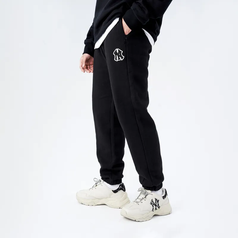 MLB New York Yankees Knitted Sweatpants Unisex Black-7