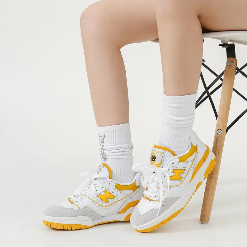 New Balance 550 Sea Salt Varsity Gold-8