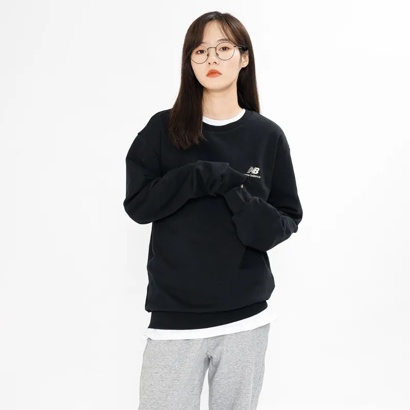 New Balance Sweatshirt Unisex Black-5