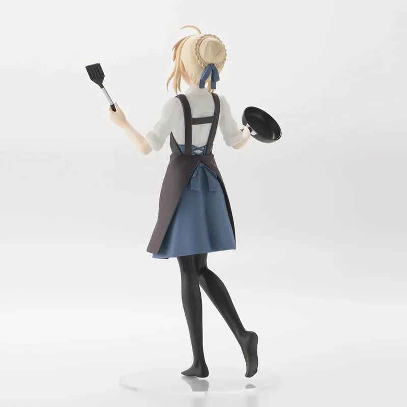 SEGA FGO Artoria Pendragon Sega PM's Today's Meal At The House Of Emiya Saber Reissued Version Bonus Gifts 21cm-4