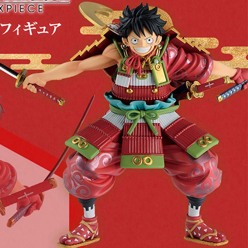 BANDAI Monkey D. Luffy One Piece The Land Of Wano Luffy Taro Scale Figures 19cm-1