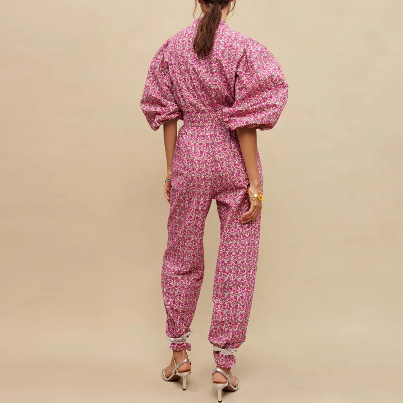 Maje Jumpsuits Women's Rose Red-2