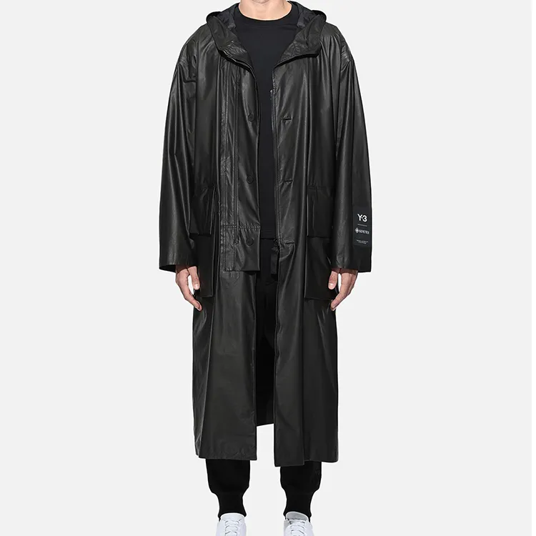 Y 3 Coats Unisex Black-2