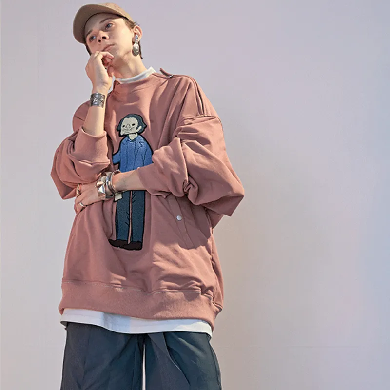 Umamiism Sweatshirts Unisex Dark Pink-1