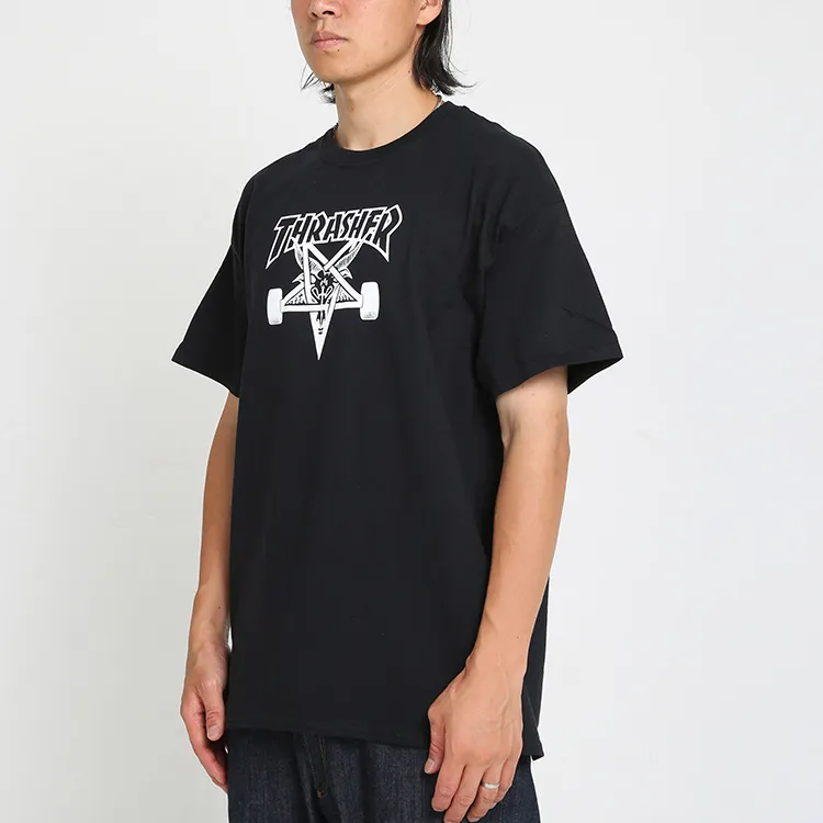 Thrasher T-Shirt US Version Unisex Black-2